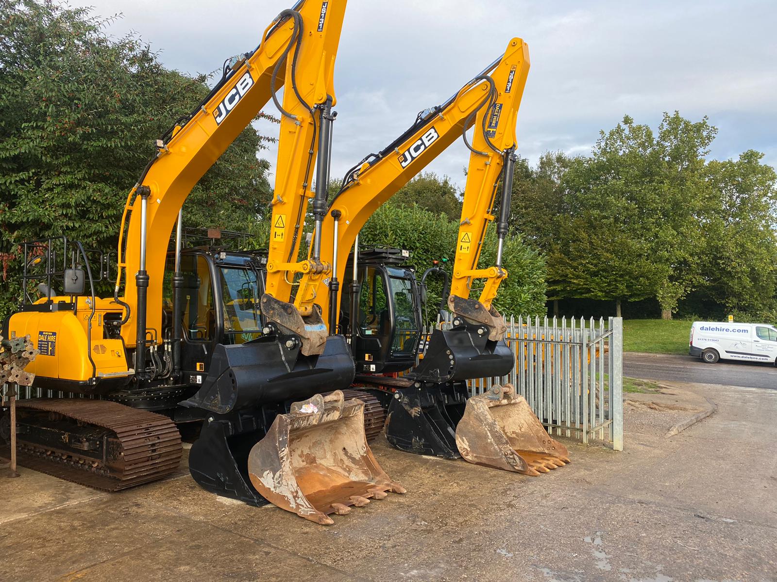 360 Excavator working on site